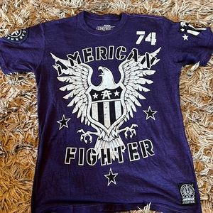 Mens like new Affliction American Fighter tshirt from the Buckle. Size Medium